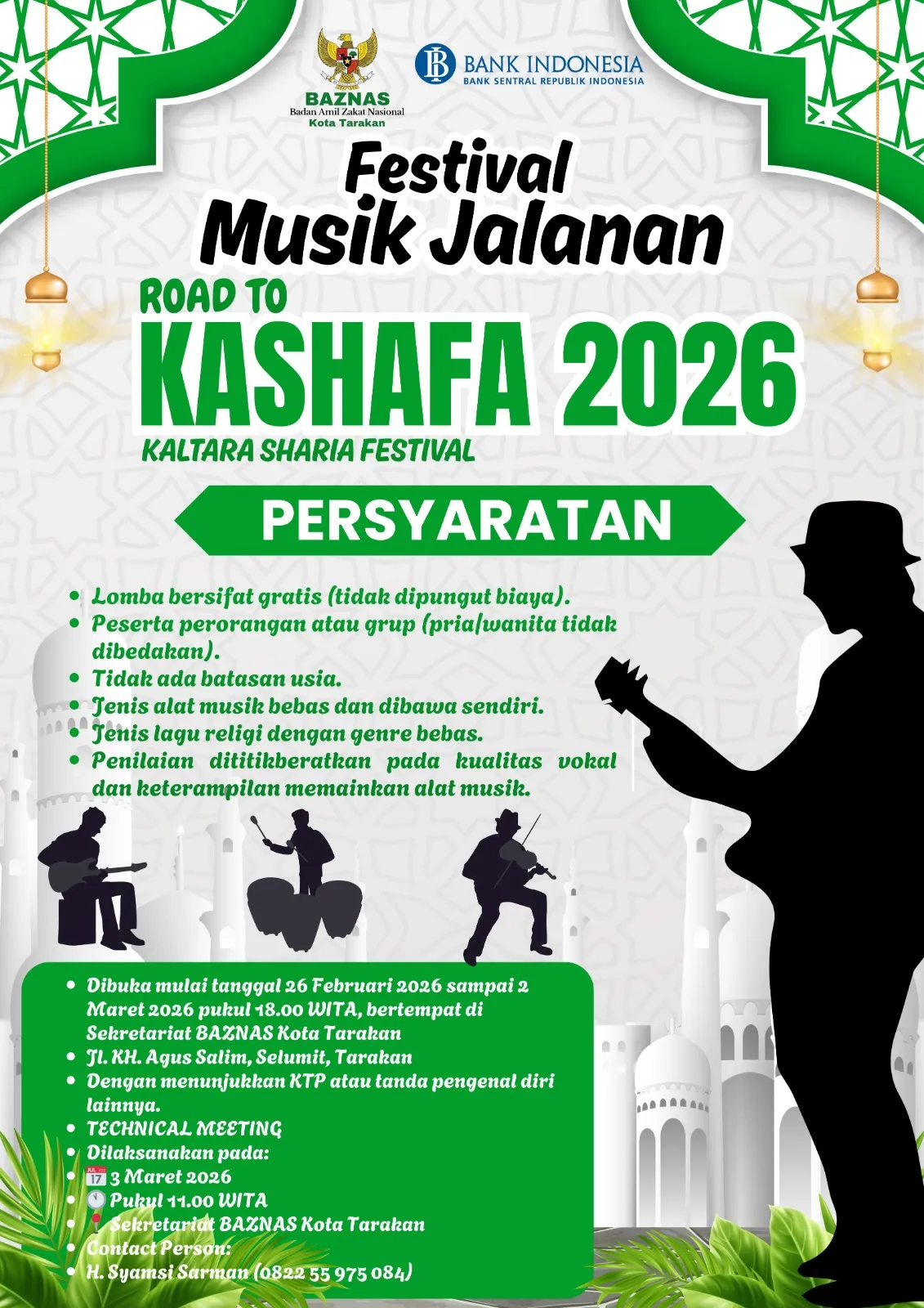 Festival Ramadan 2026 di Tarakan: Lomba Religi untuk Pelajar dan Masyarakat