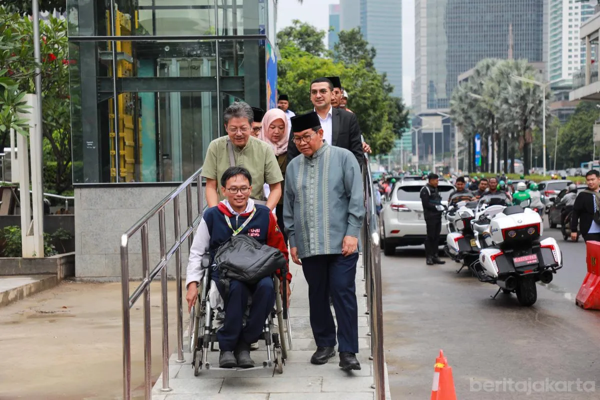Revitalisasi JPO Sarinah Dukung Aksesibilitas Disabilitas di Jakarta