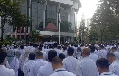 Apel Gabungan Kemendesa: Halal Bihalal dan Komitmen Pembangunan Desa