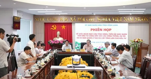 Vinh Long Perketat Jadwal Pencairan Investasi Publik