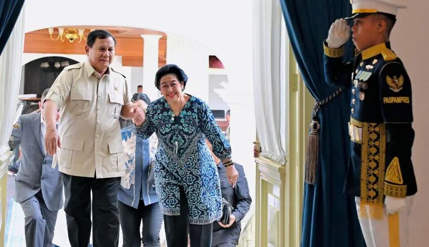 Prabowo dan Megawati Bahas Isu Strategis Menjelang Idulfitri