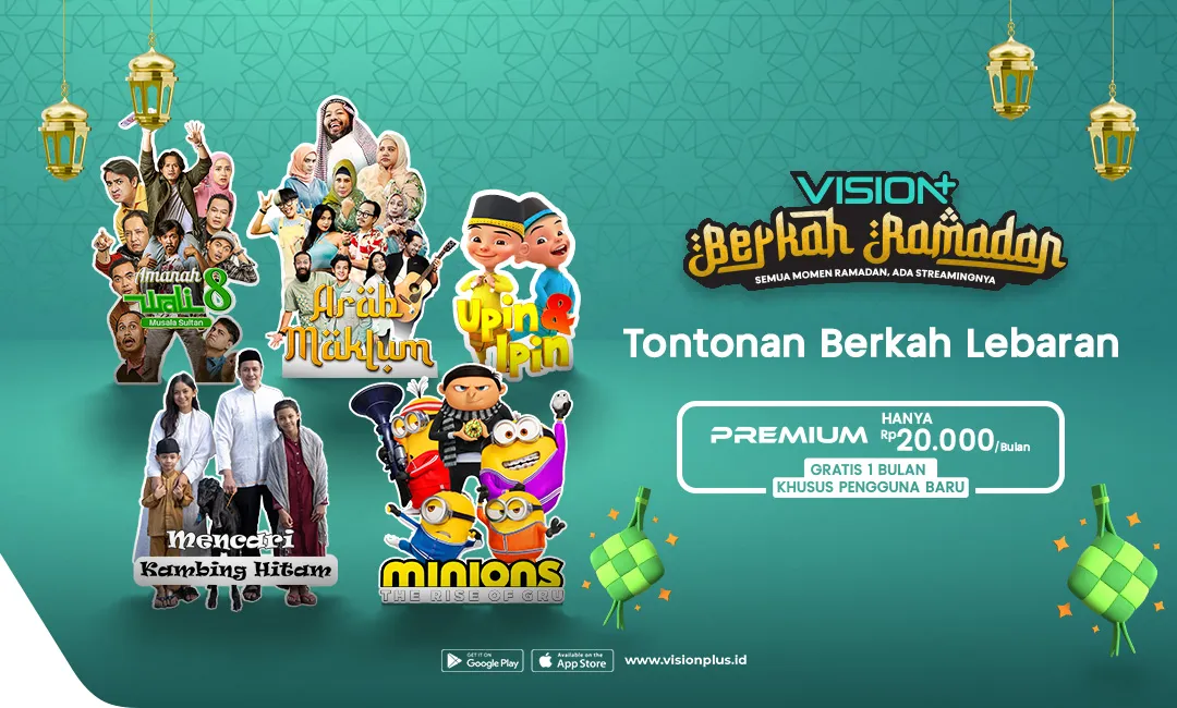Rekomendasi Tontonan Spesial Lebaran di VISION+ untuk Keluarga