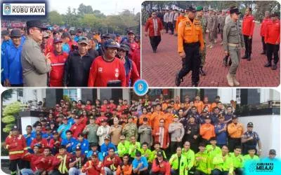 Pemkab Kubu Raya Tingkatkan Dukungan untuk Relawan Pemadam Kebakaran