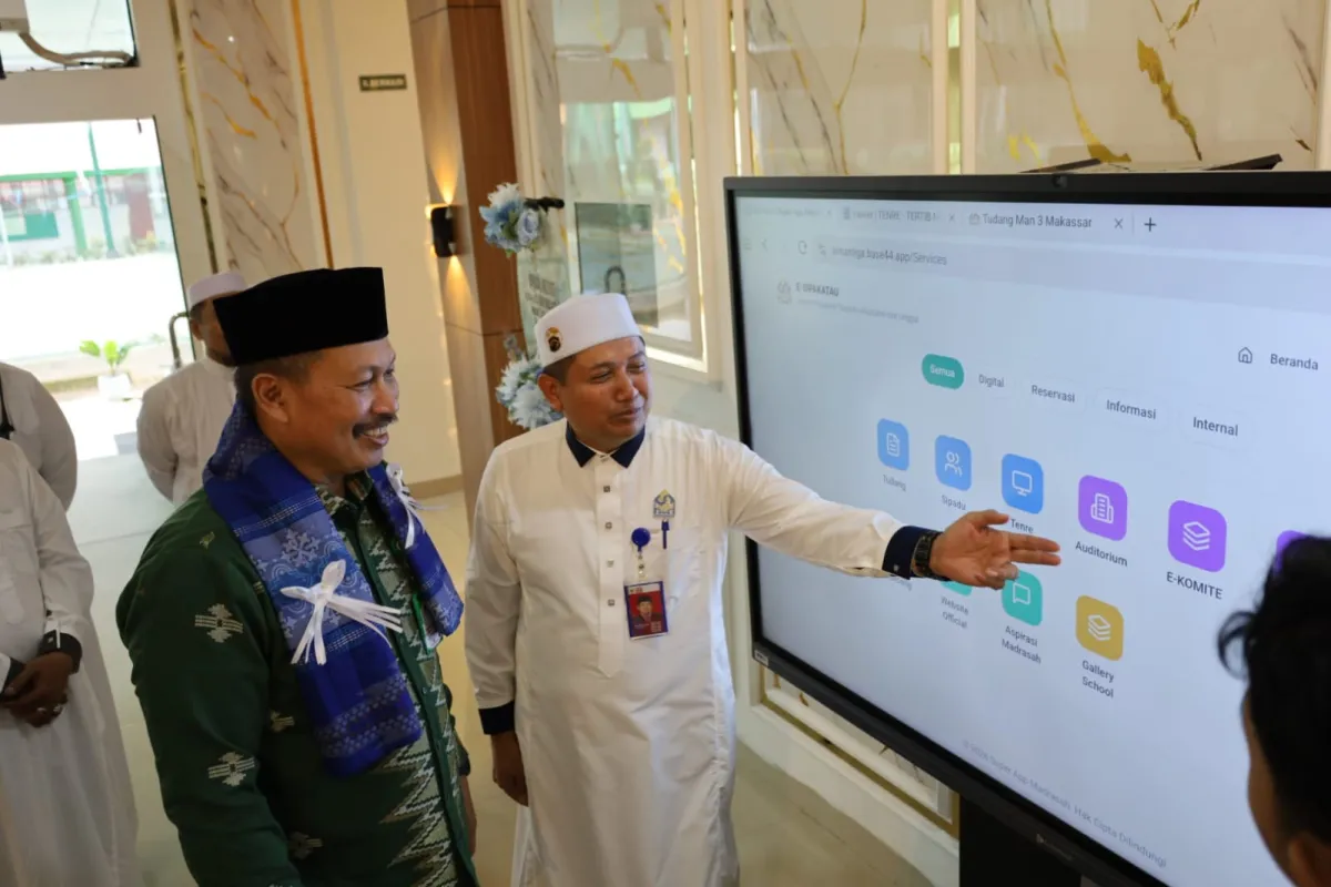 MAN 3 Makassar Resmikan Mall Pelayanan Publik dan Inovasi Digital Pendidikan