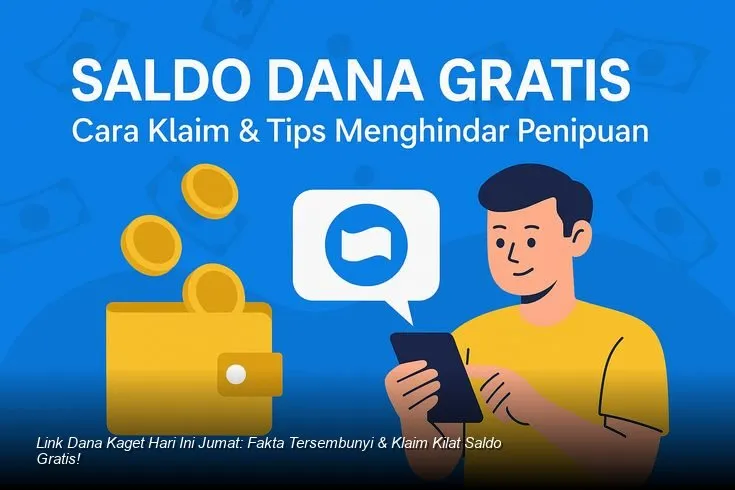 Link Dana Kaget Hari Ini: Kesempatan Saldo DANA Gratis