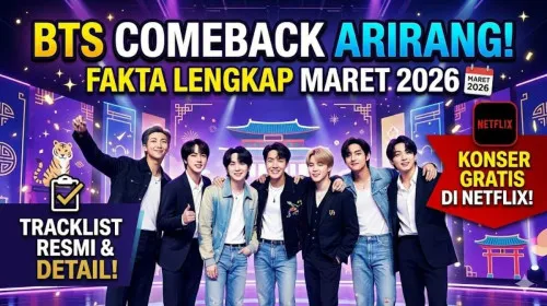 BTS Luncurkan Album ARIRANG dan Gelar Konser Gratis di Netflix pada Maret 2026