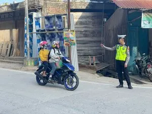 Polres Mamasa Sosialisasikan UU Lalu Lintas untuk Tingkatkan Keselamatan Berkendara