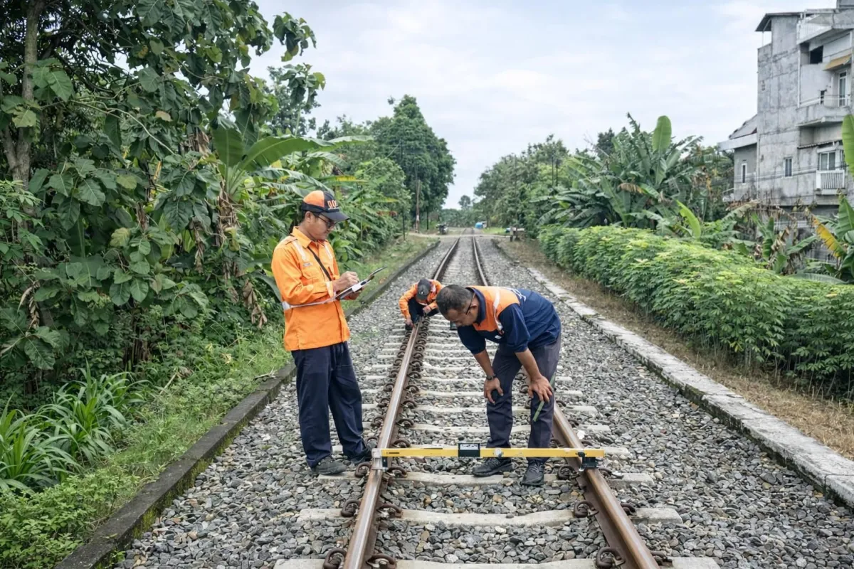 KAI Daop 4 Perkuat Perawatan Jalur Kereta Jelang Lebaran 2026