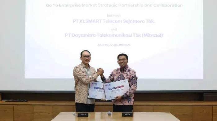 XLSMART dan Mitratel Kolaborasi Percepat Digitalisasi Korporasi