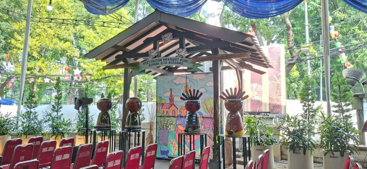 Dekorasi Ramah Lingkungan Warnai Paskah 2026 di Katedral Jakarta