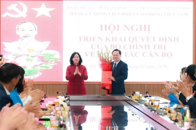 Nguyen Anh Tuan Dilantik Sebagai Sekretaris Komite Partai Konfederasi Umum Buruh Vietnam