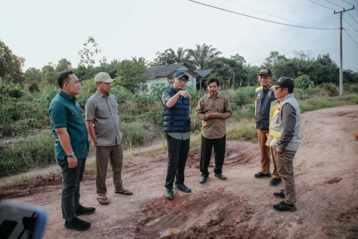 Pemprov Lampung Percepat Perbaikan Jalan Strategis di Rawa Pitu