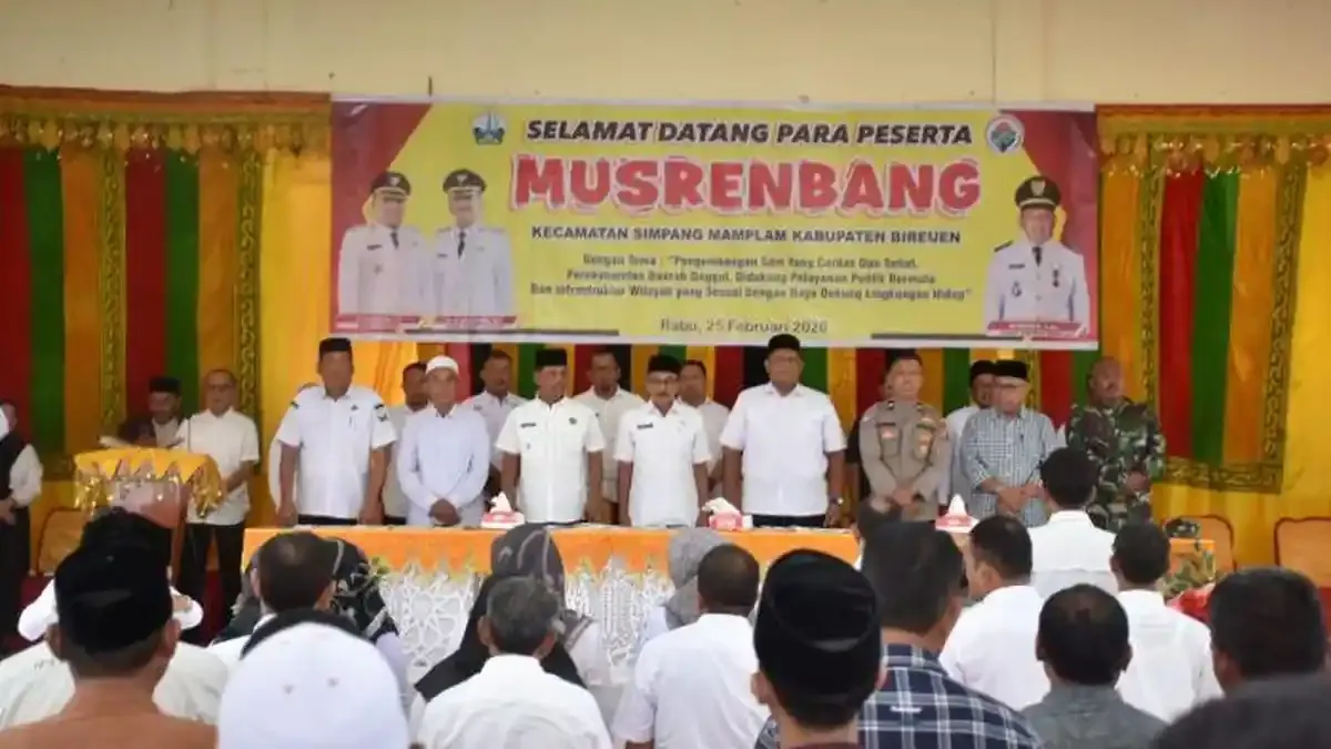 Musrenbang Bireuen Prioritaskan Pembangunan Jalan di Simpang Mamplam