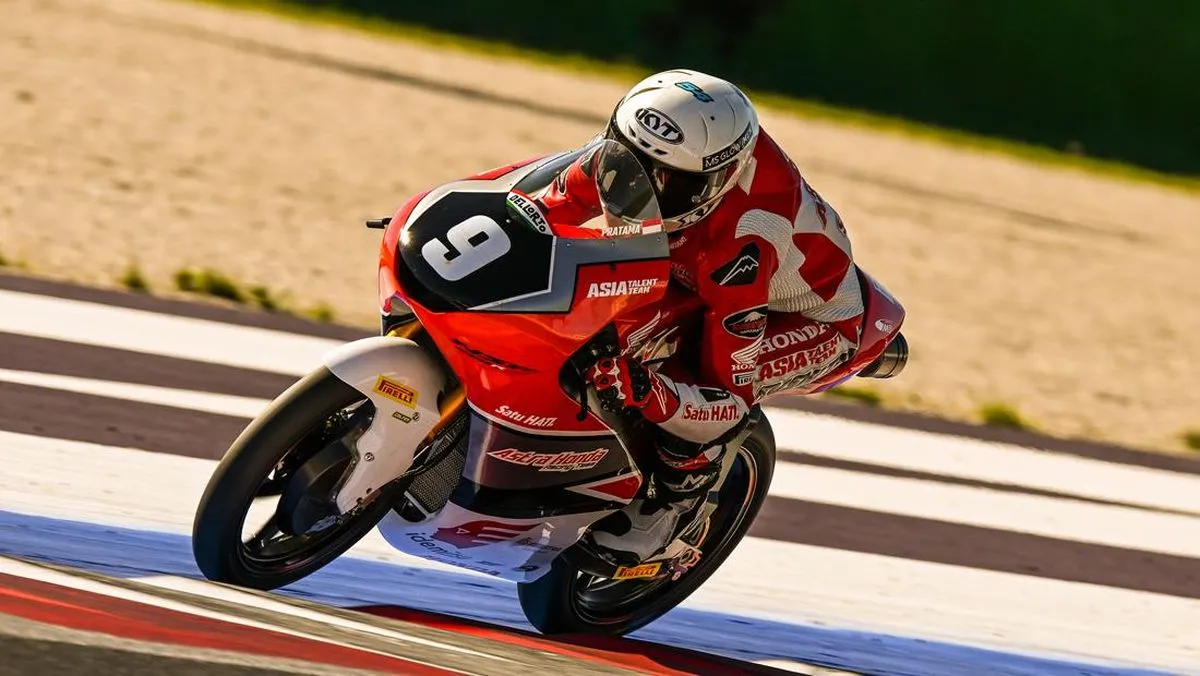 Veda Ega Pratama Siap Debut di Moto3 Thailand 2026