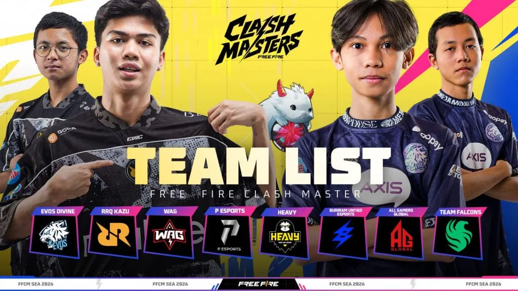 Pertarungan RRQ Kazu dan EVOS Divine di FFCM SEA 2026 Spring