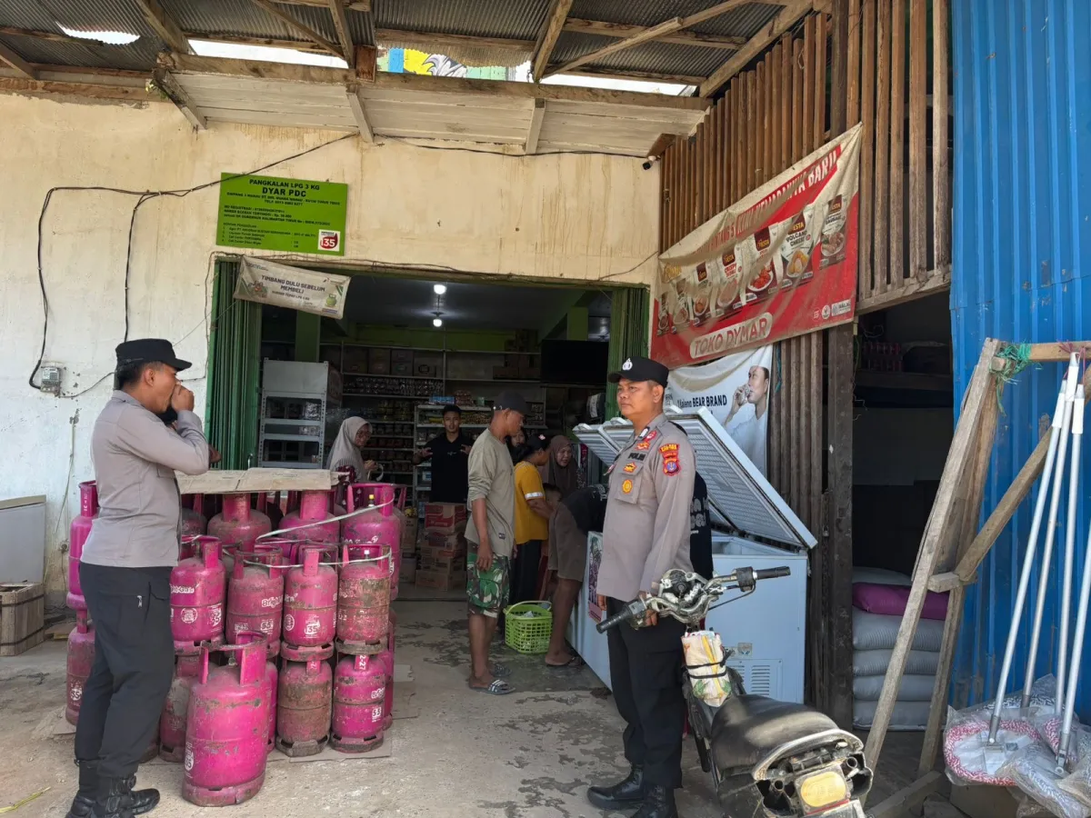 Polsek Muara Wahau Laksanakan Patroli Pengamanan Area Ekonomi