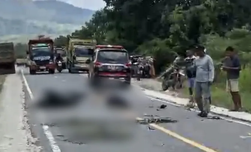 Kecelakaan Maut di Ketapang, Pengendara Motor Tewas Terlindas Dump Truck