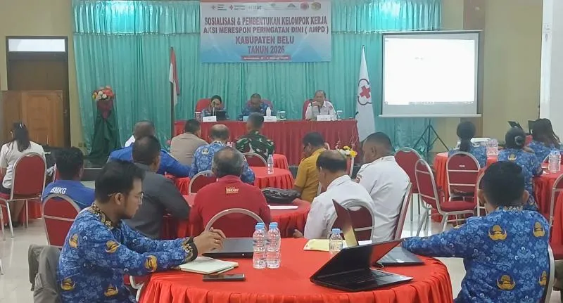 PMI Belu Bentuk Pokja AMPD untuk Tingkatkan Kesiapsiagaan Bencana