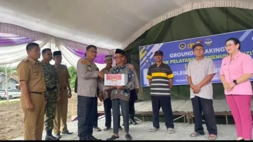Polres OKU Timur Salurkan 1.606 Paket Bantuan Sosial Menjelang HUT Bhayangkara