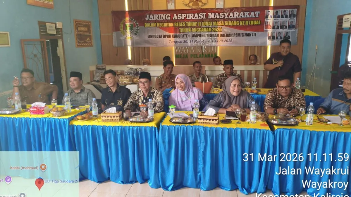 Reses DPRD Lampung Tengah: Warga Soroti Jalan Rusak dan BPJS Nonaktif