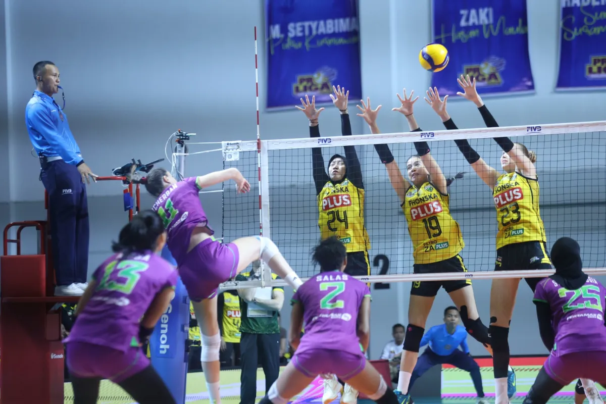 Gresik Phonska Plus Raih Puncak Klasemen Proliga 2026 Usai Kalahkan JPE