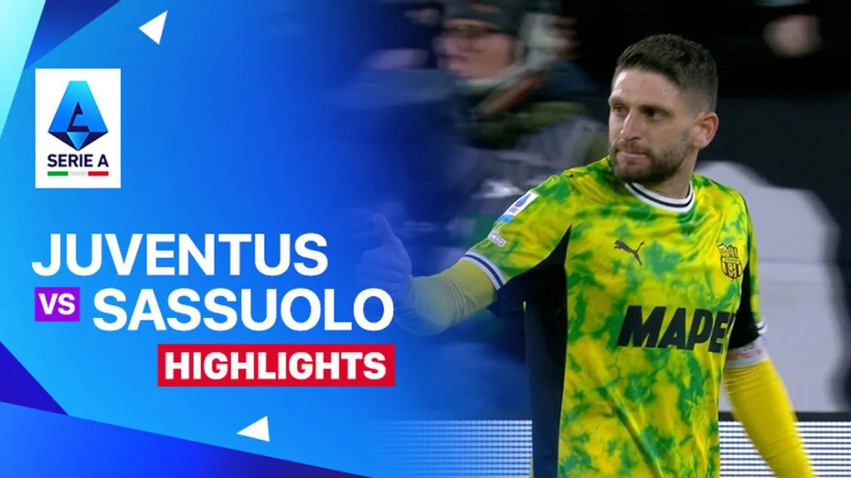 Juventus Tundukkan Sassuolo di Serie A 2025/26