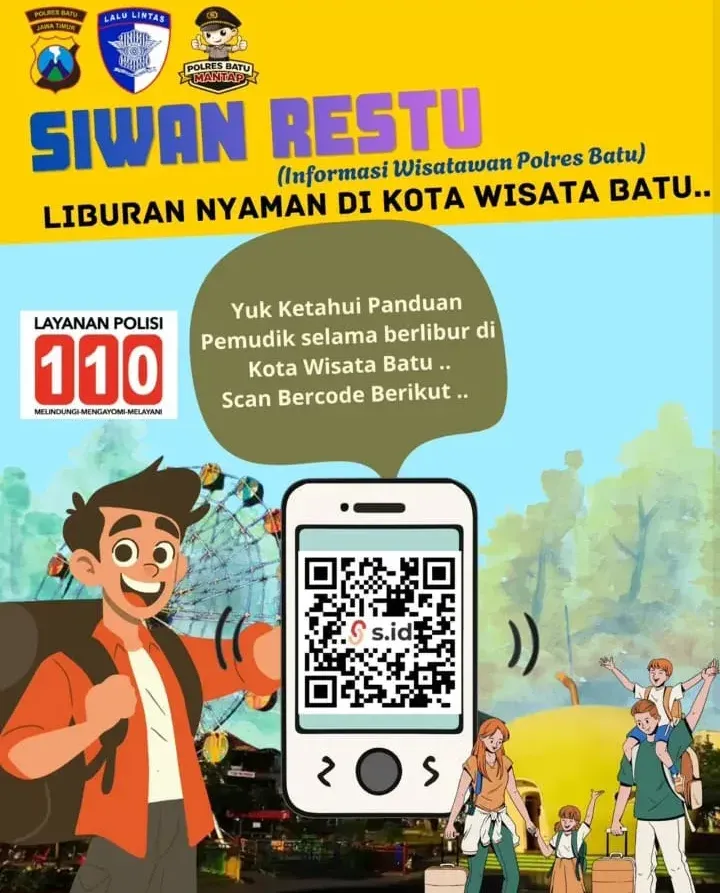 SIWAN RESTU Permudah Wisatawan Akses Informasi di Kota Batu Saat Lebaran