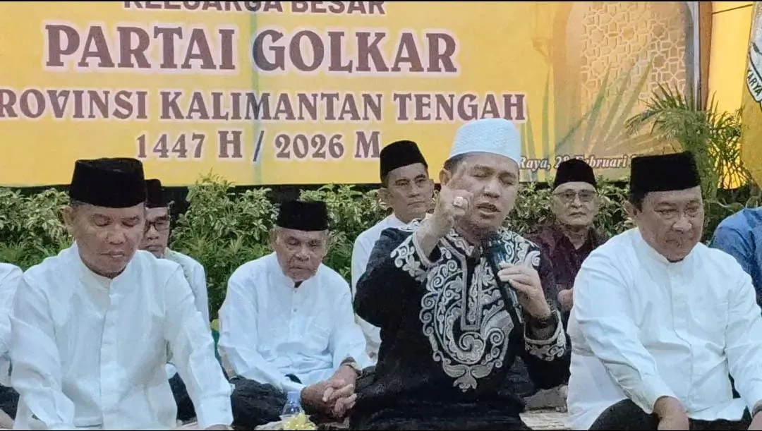 Gubernur Kalteng Ikuti Buka Puasa DPD Golkar