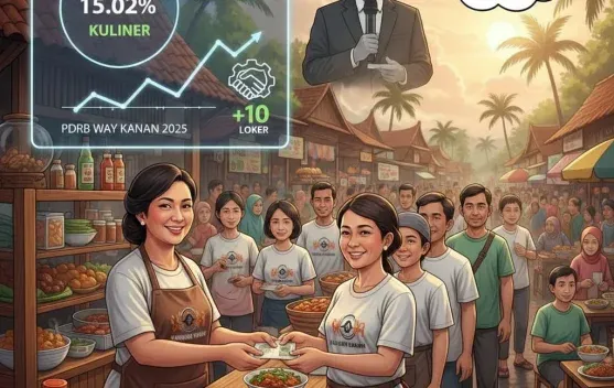 Kontribusi Industri Kuliner Way Kanan Capai 15,02% PDRB dan Ciptakan Lapangan Kerja