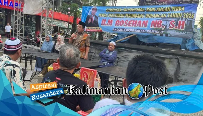DPRD Kalsel Gelar Sosialisasi Perda dan Buka Puasa Bersama Warga