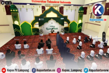 Universitas Teknokrat Indonesia Inovasi Dakwah Ramadhan di Metaverse Roblox