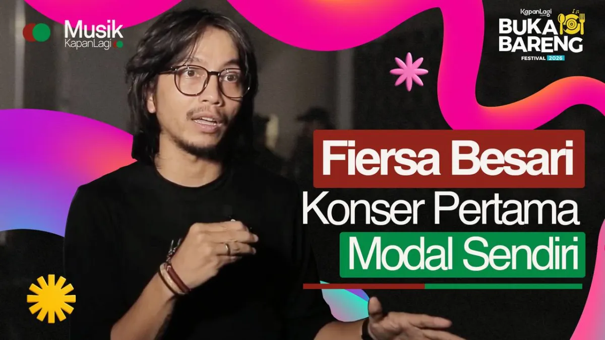 Fiersa Besari Kenang Konser Perdana Usai Tampil di KLBB 2026