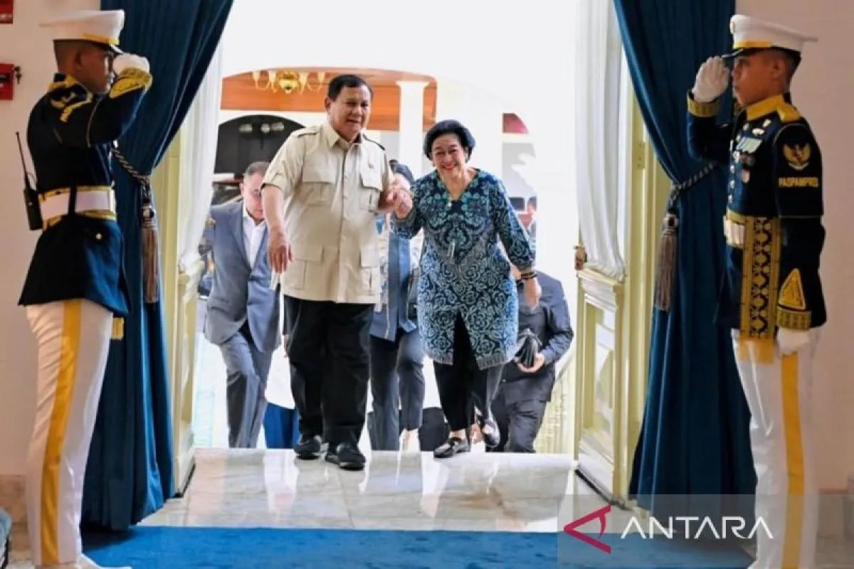 Megawati dan Prabowo Bahas Isu Strategis di Istana Merdeka