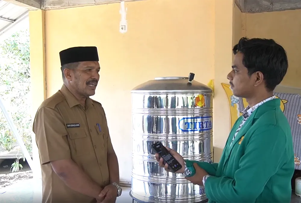 Mahasiswa USK Transformasi Desa Mesjid Tuha Menjadi Smart Village Pascabencana