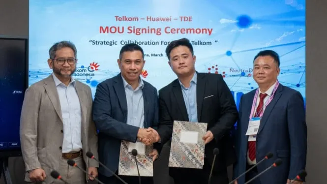 Telkom dan Huawei Tingkatkan Infrastruktur Data Center untuk Transformasi Digital Indonesia