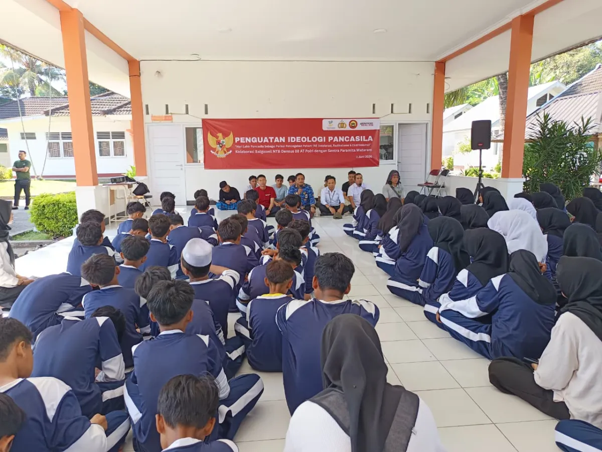 Sentra Paramita Mataram Rayakan Hari Lahir Pancasila dengan Upacara dan Gotong Royong