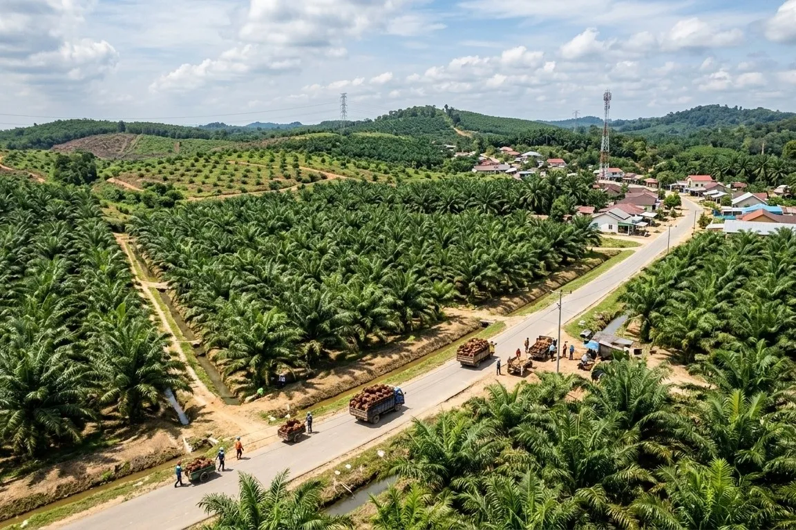 Perkebunan Sawit: Pionir Ekonomi di Kawasan Terpencil dan Restorasi Lahan Degradasi