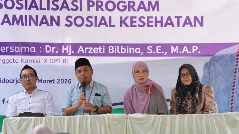 Arzeti Bilbina Dukung Sinergi BPJS Kesehatan dan Stakeholder di Sidoarjo