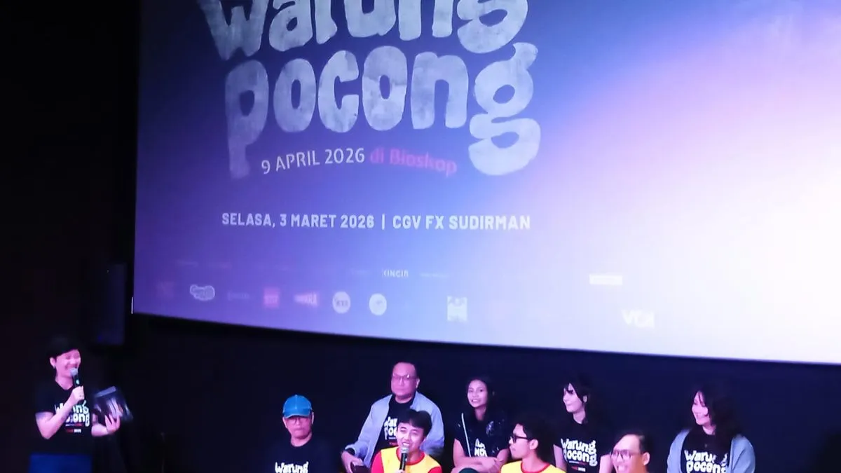 Film Komedi-Horor 'Warung Pocong' Tayang April dengan Trio Komika