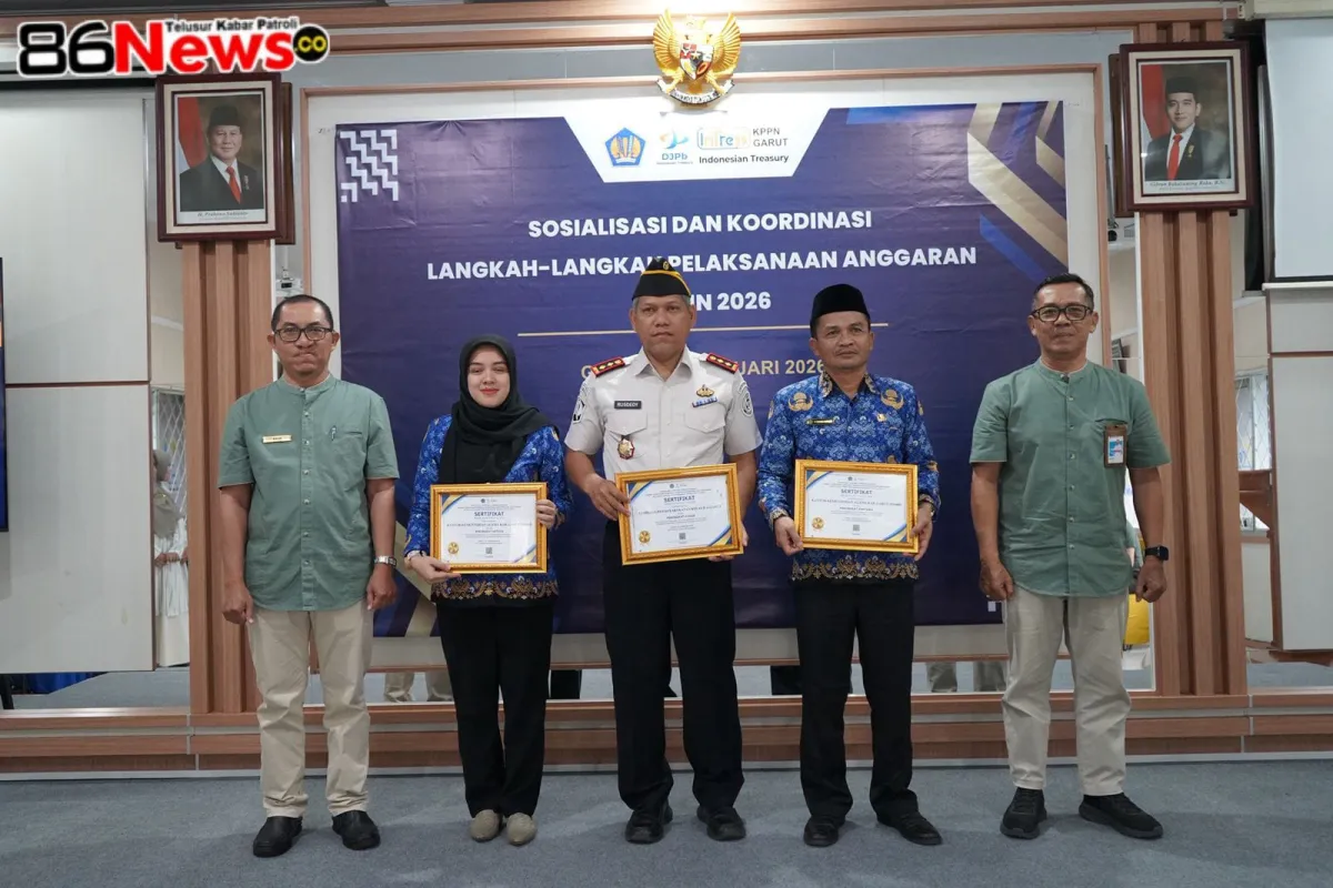 Lapas Garut Raih Tiga Penghargaan dalam Garut Treasury Award 2026