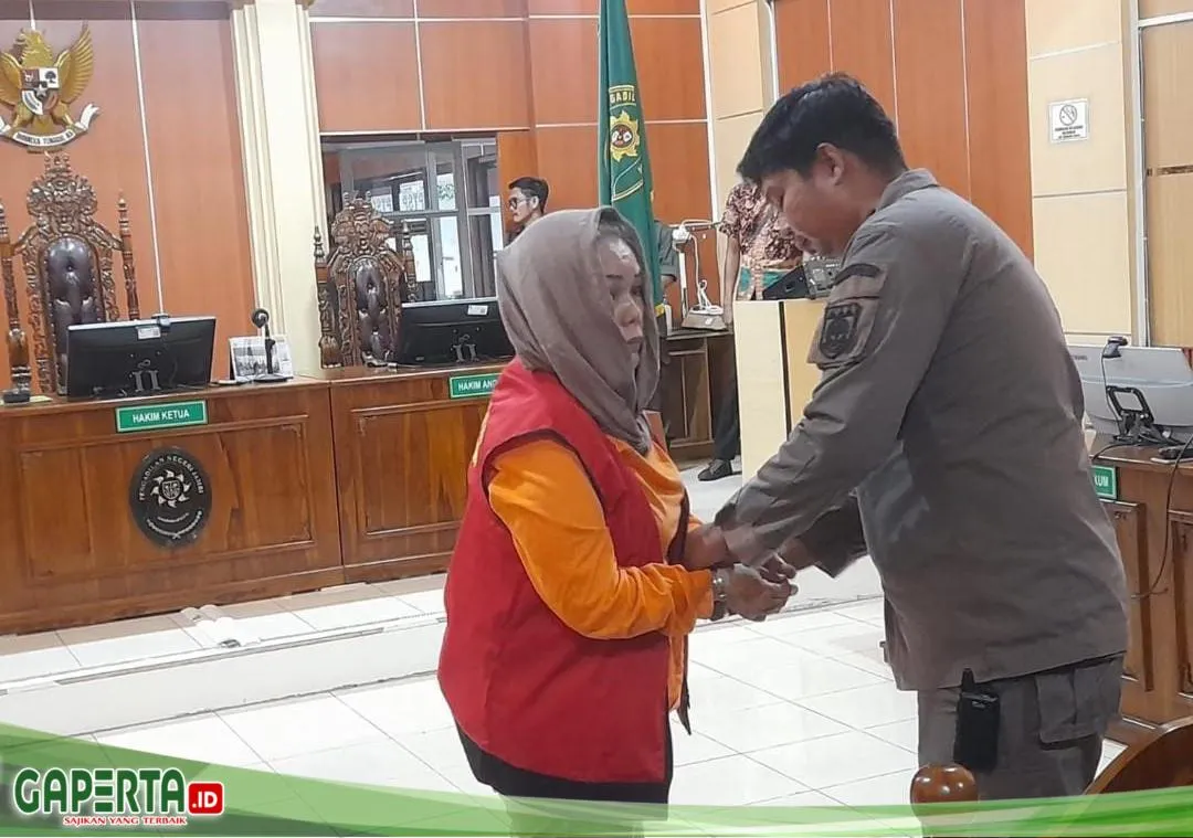 Eksekusi Putusan Kasasi MA, Helen Dian Krisnawati Jalani Pidana Seumur Hidup