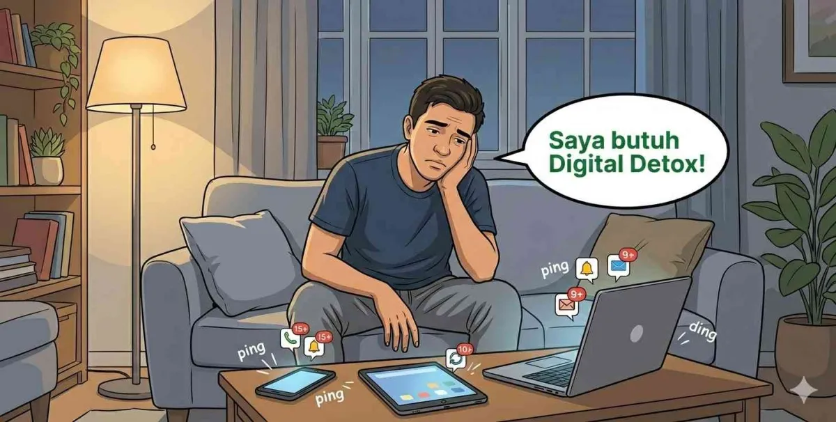 Tips Menghindari Kelelahan Mental Selama Ramadan dengan Digital Detox