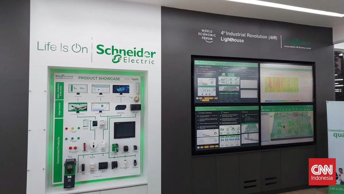 Transformasi Pabrik Schneider Electric di Batam Melalui AI
