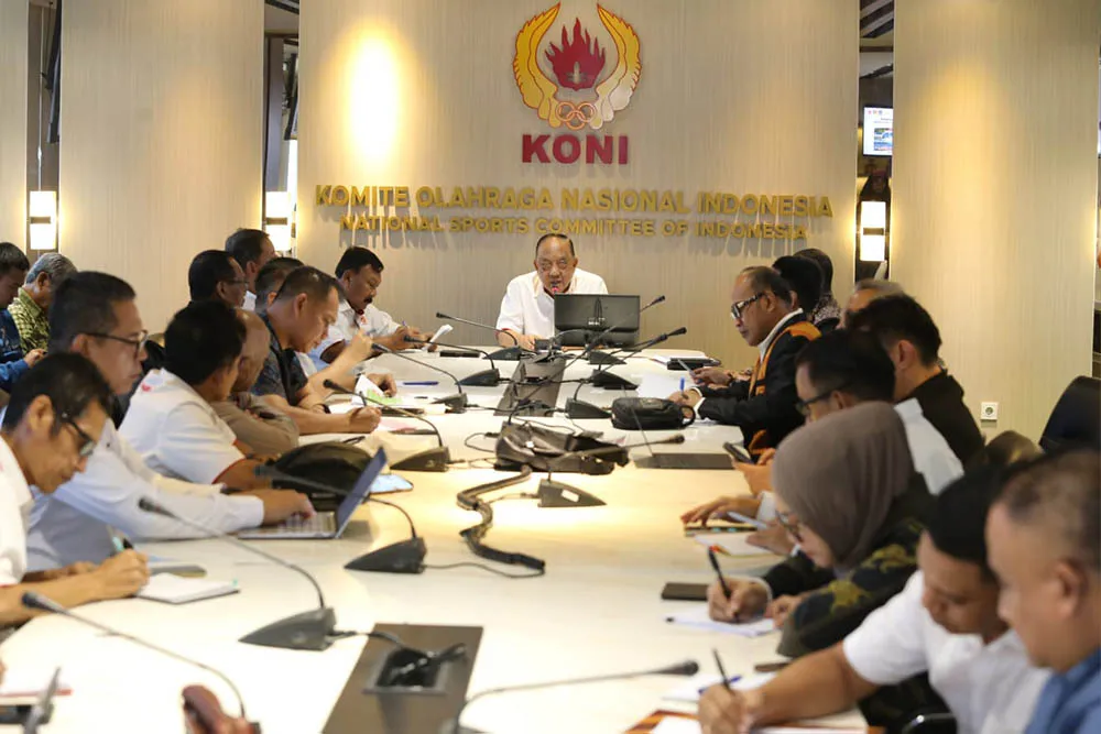 KONI Pusat Finalisasi Persiapan PON XXII/2028 dengan Fokus APBD dan Cabang Olahraga Olimpiade