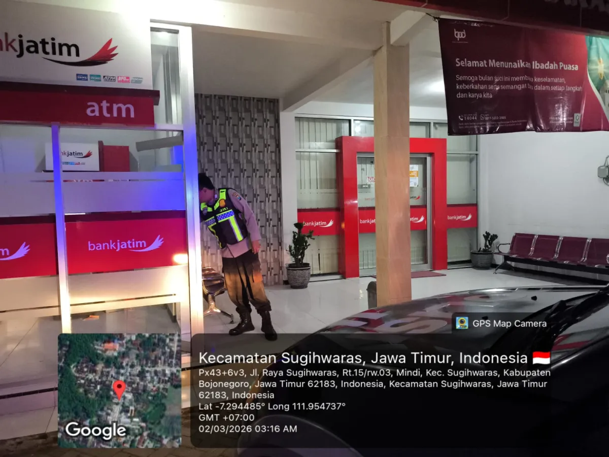 Polsek Sugihwaras Laksanakan Patroli Sahur dan Subuh untuk Amankan Wilayah