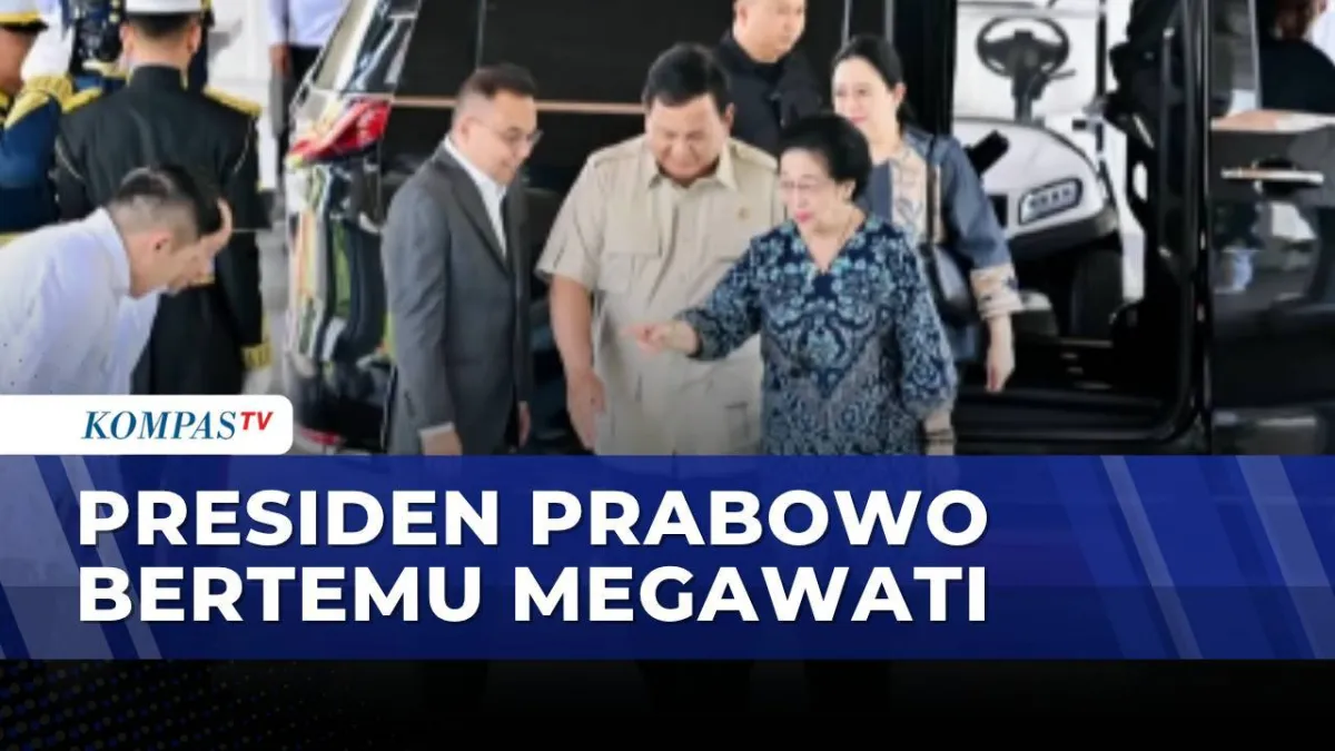 Prabowo dan Megawati Bahas Isu Geopolitik di Istana Negara