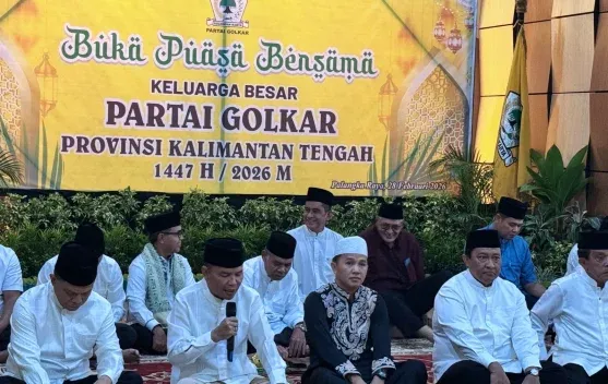 Gubernur Kalteng Hadiri Buka Puasa DPD Partai Golkar