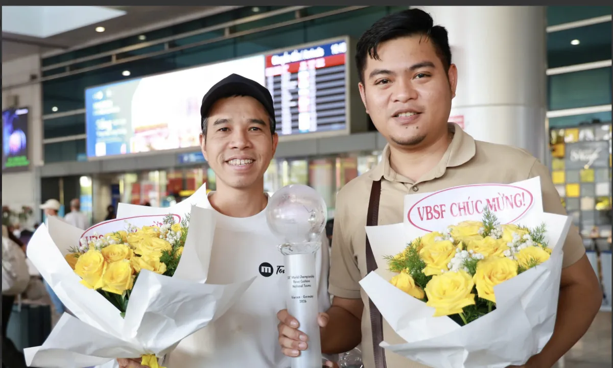 Tran Quyet Chien dan Thanh Tu Raih Gelar Juara Dunia Biliar Carom 3-Cushion untuk Vietnam