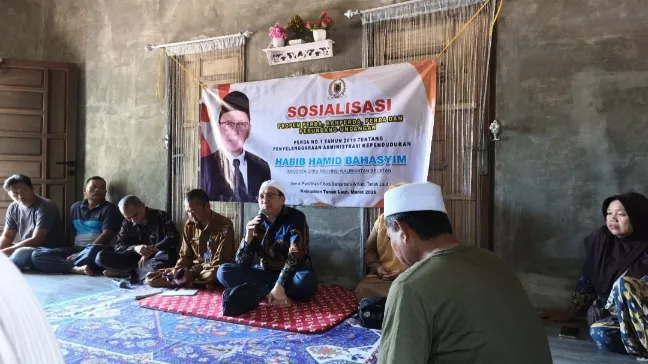 Wakil Ketua Komisi I Ajak Warga Pandansari Perbarui Data Kependudukan
