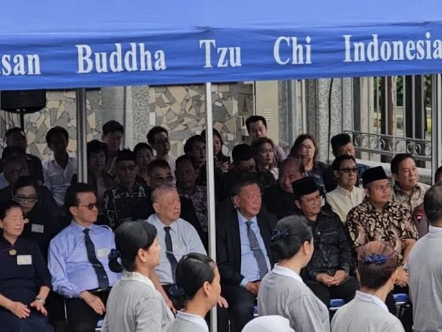 Peresmian Pusat Koordinasi Kemanusiaan Yayasan Buddha Tzu Chi di Jambi
